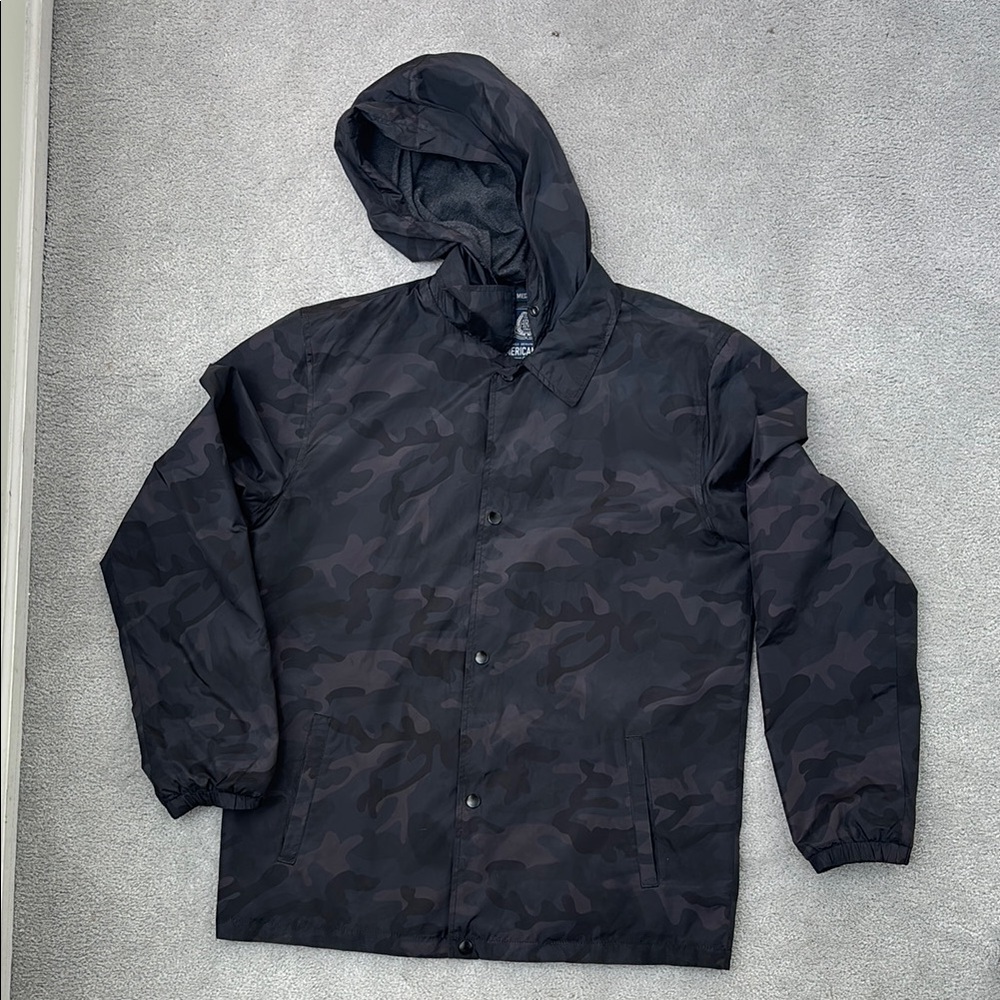 American Rag Black Windbreaker Jacket